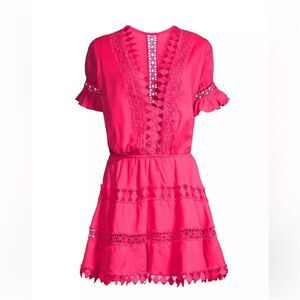 NWT Peixoto Ora Embroidered Mini Dress
